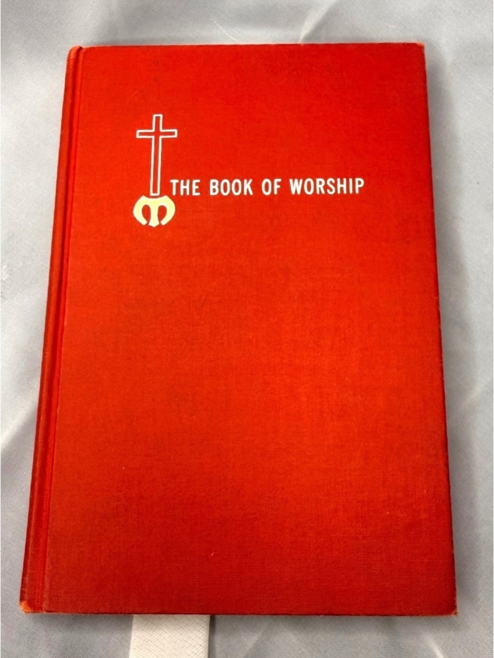 1965 Book of Worship for Church and Home Methodist Church Red Hardcover Hymnal